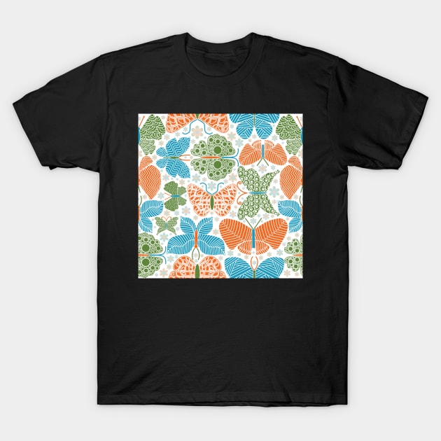 Butterflies T-Shirt by sarakaquabubble